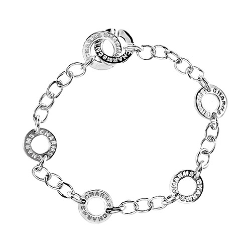 Silver Polo Charms Bracelet