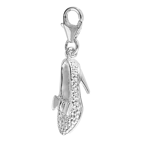 Silver Shoe Charm