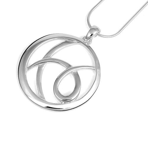 Silver Pendant On Chain