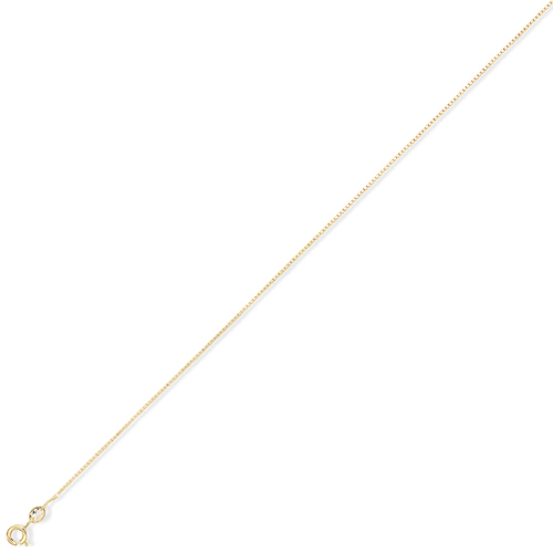 9ct Gold Box Chain 16inch