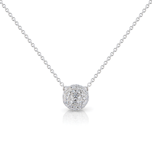 9ct Gold Diamond Necklace