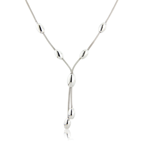 Silver Tassel Necklace