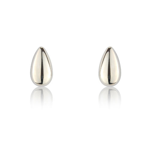 9ct White Gold Earrings