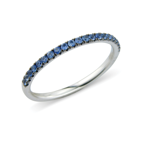 18ct Gold Blue Sapphire Ring